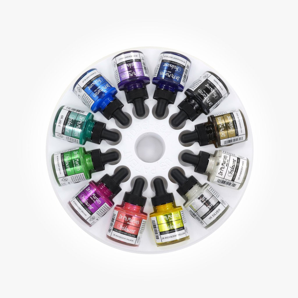 Dr. Ph. Martin’s IRIDESCENT CALLIGRAPHY COLOR, 1.0 OZ, SETS ALL KINDS - Retail Maharaj