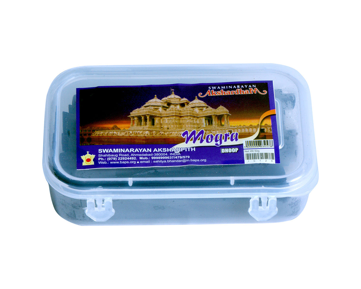 Mogra Dhoop Stick 3.75" Stick | Plastic Container - Retail Maharaj