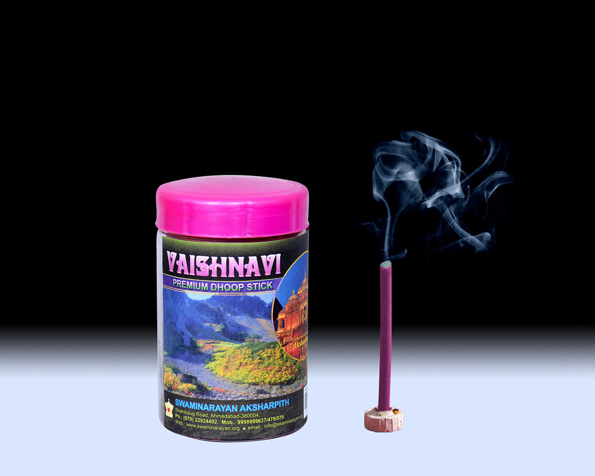 Vaishnavi Premium Dhoop Stick 4" Stick | Plastic Container
