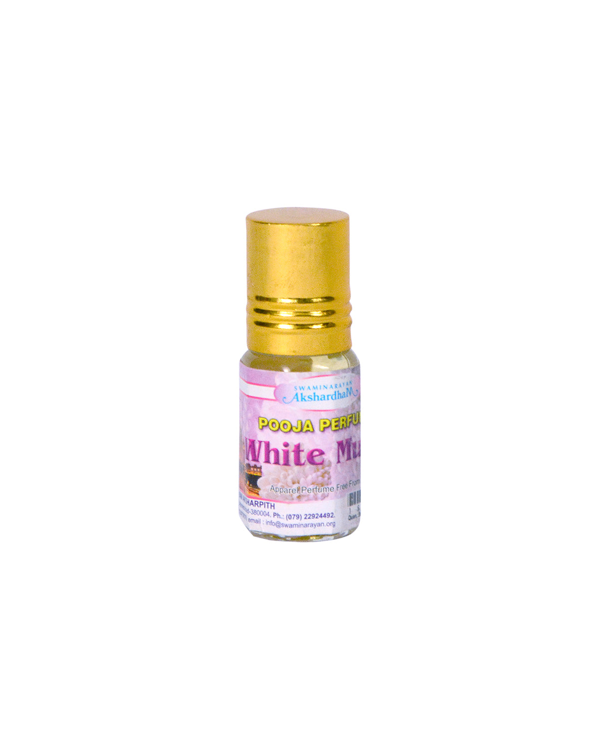White Musk Rollon 3 ML | 2" Bottle
