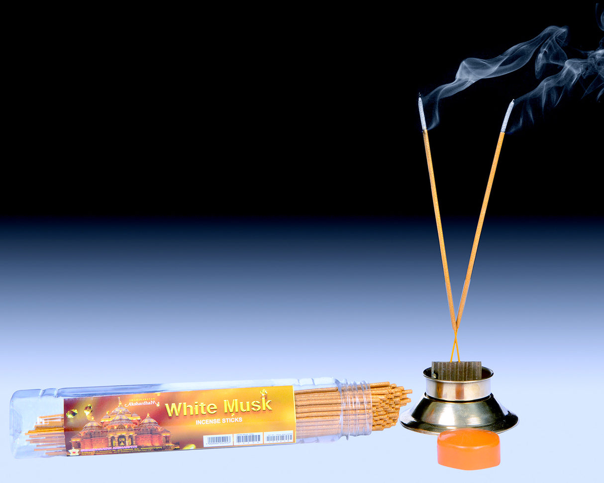 White Musk 9" Stick | Plastic Container