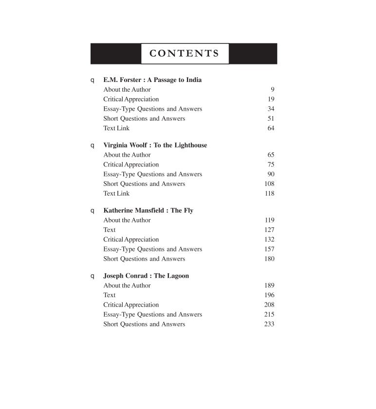 English Prose-II ENG-H-DSC 11 (Major Course), Sem-5, CU – Text Link with Guide (English Version)