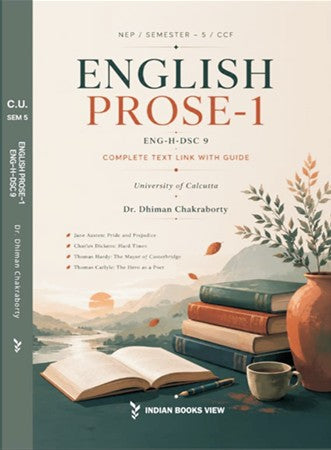 English Prose-1 ENG-H-DSC 9 (Major Course), Sem-5, CU Text Link with Guide (English Version)