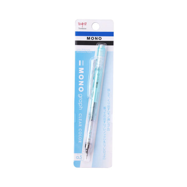 Tombow Mono Graph Clear Color Mechanical Pencil 0.3mm and 0.5mm Drafting - Retail Maharaj
