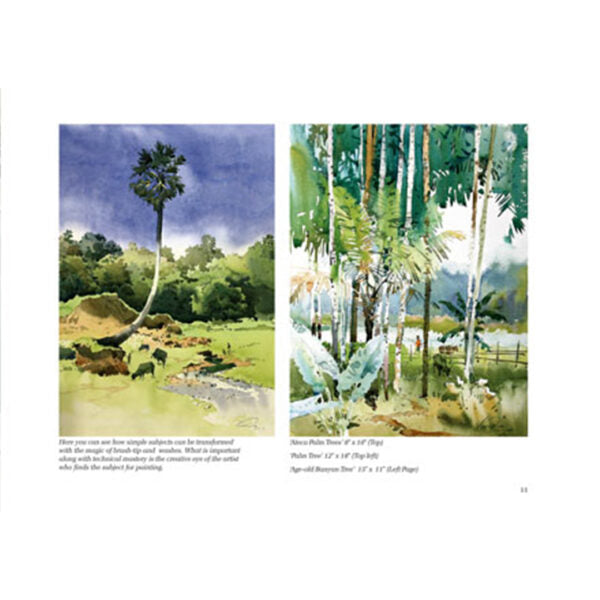 Master Artist Vasudeo Kamath Landscape and Watercolour Painting Guide - Retail Maharaj