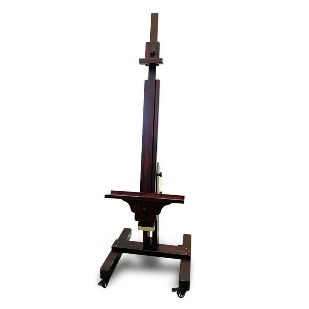 Mont Marte Big Red Adjustable Studio Easel with Rosewood Finish - Retail Maharaj
