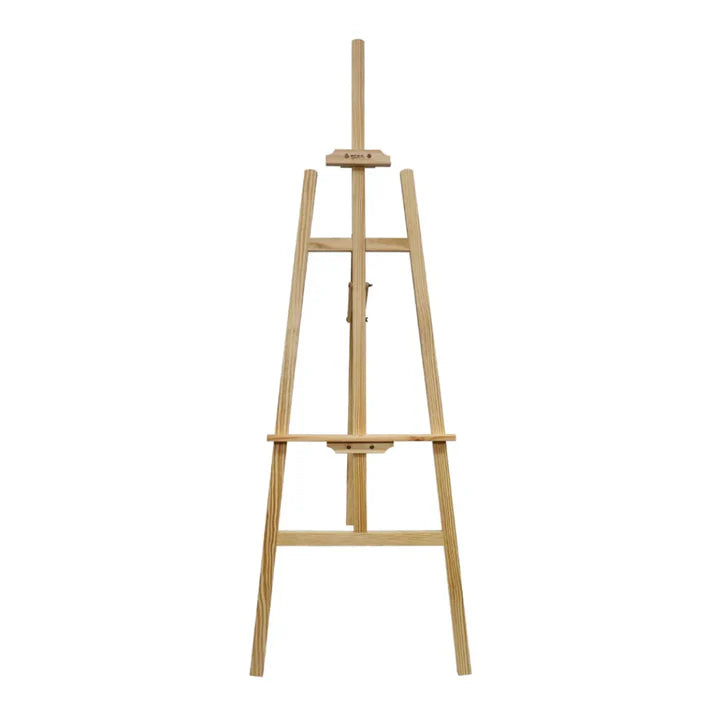 Mont Marte Pine Wood Floor Display Easel for Canvas and Artwork Presentation - Retail Maharaj