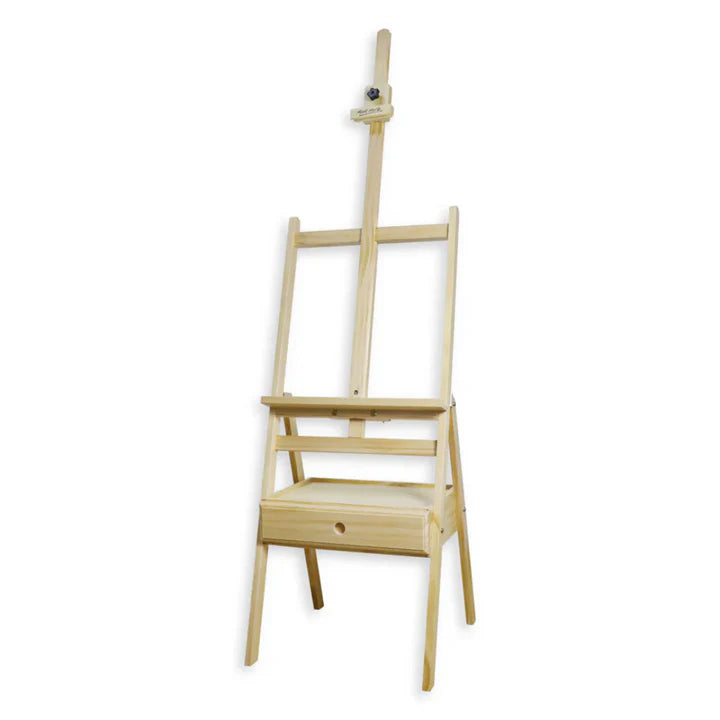 Mont Marte Box Floor Easel with Storage Drawer for Painting and Studio Use - Retail Maharaj