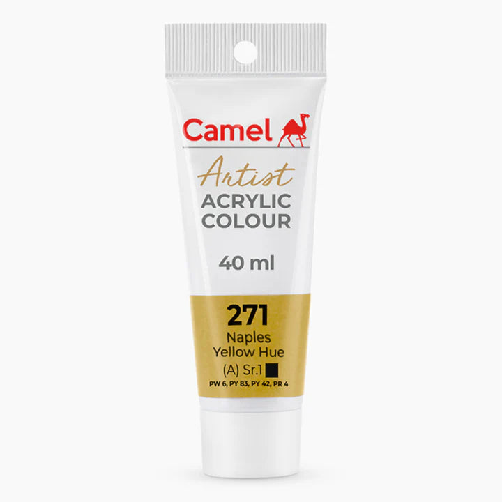 Camel Artist Acrylic Colours (Individual Tube of 40ml) - Retail Maharaj