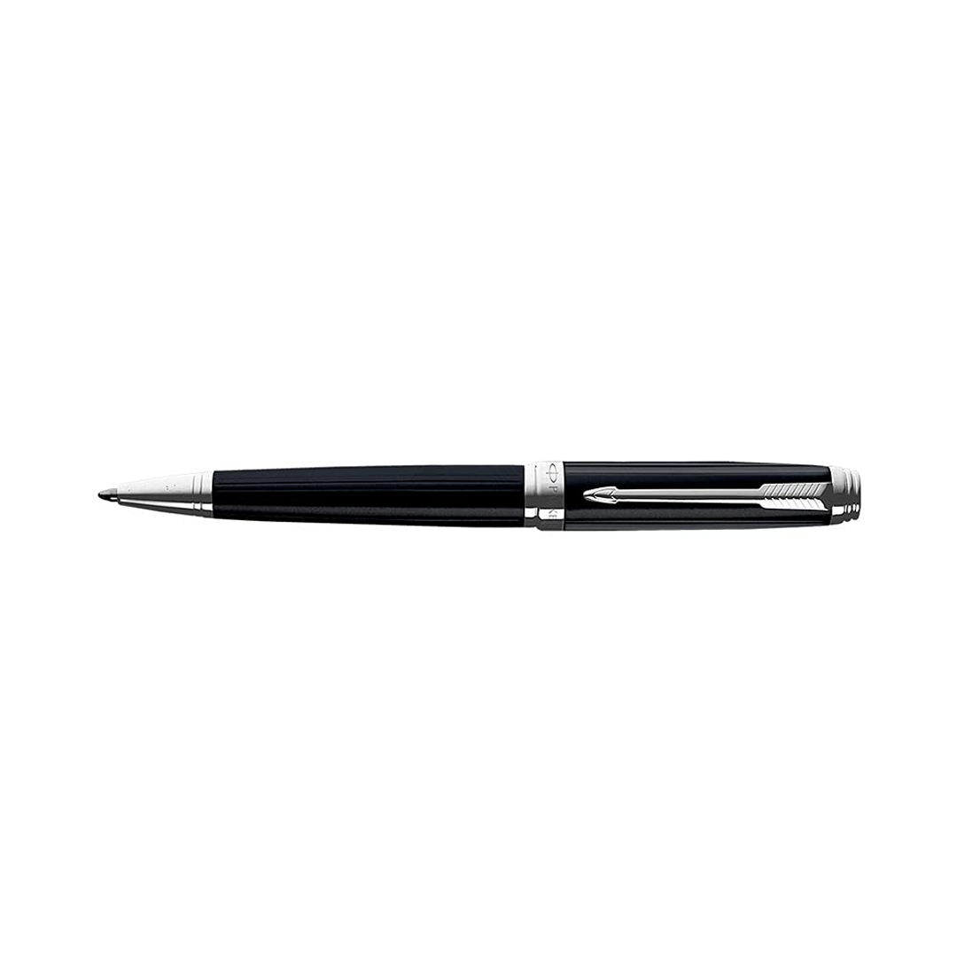 Parker Ambient Lacque Black Chrome Trim Ballpoint Pen - Retail Maharaj