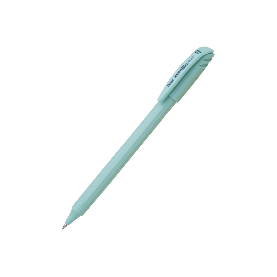 Pentel EnerGel BL417 Pastel Body Gel Pen Smooth Writing Set of 5 - Retail Maharaj