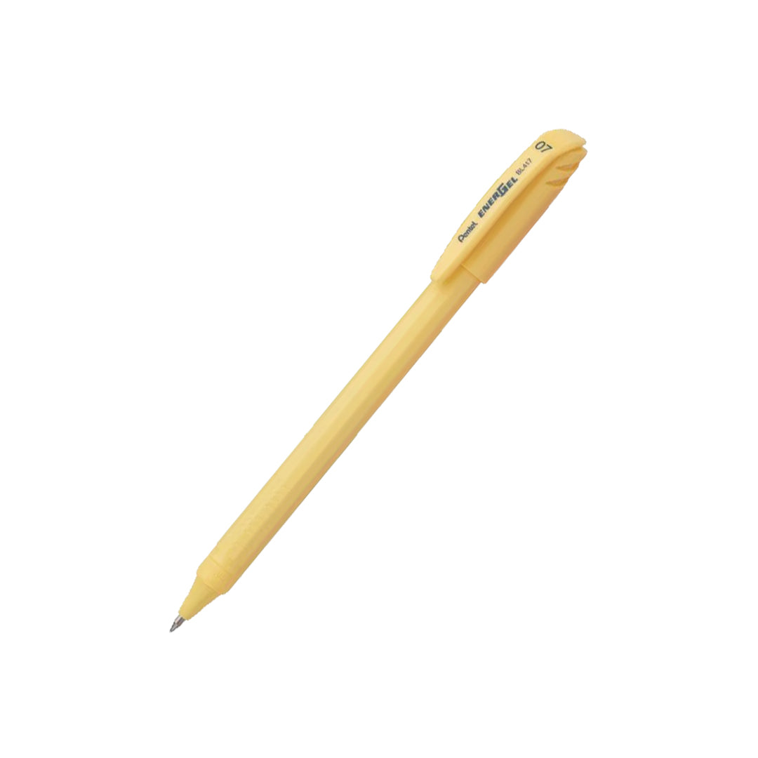 Pentel EnerGel BL417 Pastel Body Gel Pen Smooth Writing Set of 5 - Retail Maharaj