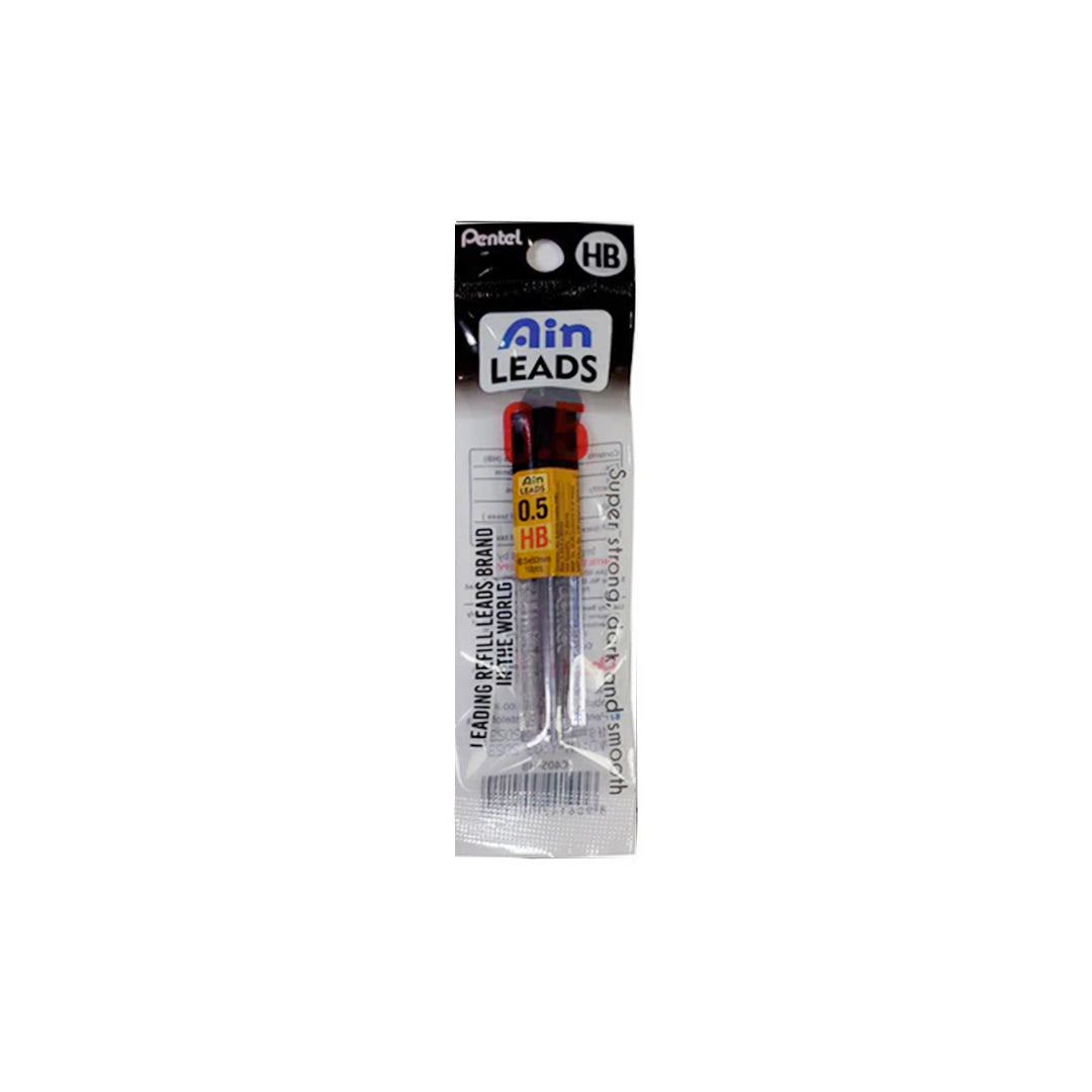 Pentel Ain Stein Pencil Lead Refill Super Smooth Strong 10 Pieces - Retail Maharaj