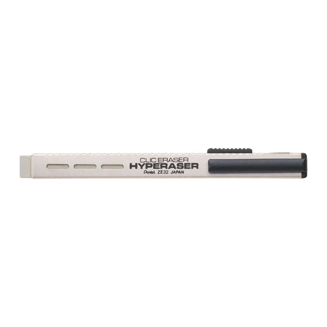 Pentel Click Hyper Eraser Refillable Precision Eraser for Ink and Pencil - Retail Maharaj