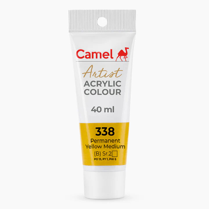 Camel Artist Acrylic Colours (Individual Tube of 40ml) - Retail Maharaj