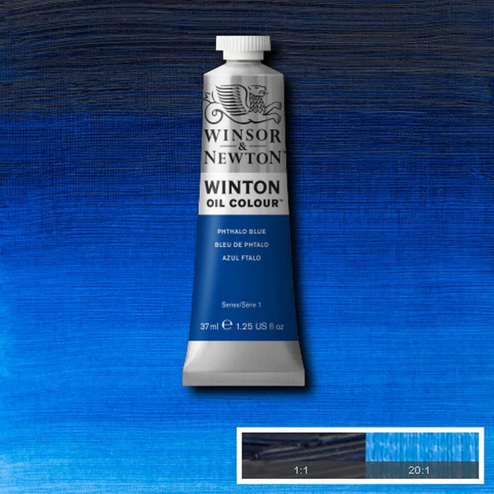 Winsor & Newton Winton Oil Colour Paint 37ml Lemon Yellow Hue - Retail Maharaj