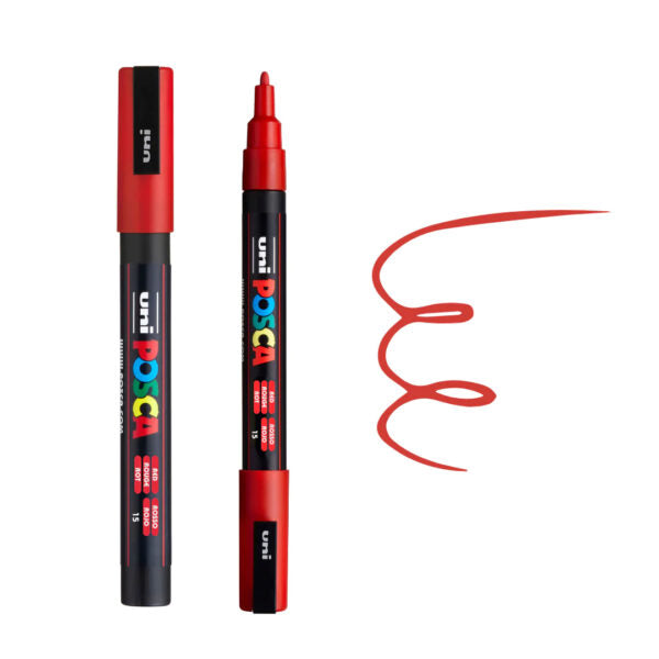 Uni Ball Posca PC-3M Fine Bullet Tip Water Based Paint Marker Pen - Retail Maharaj