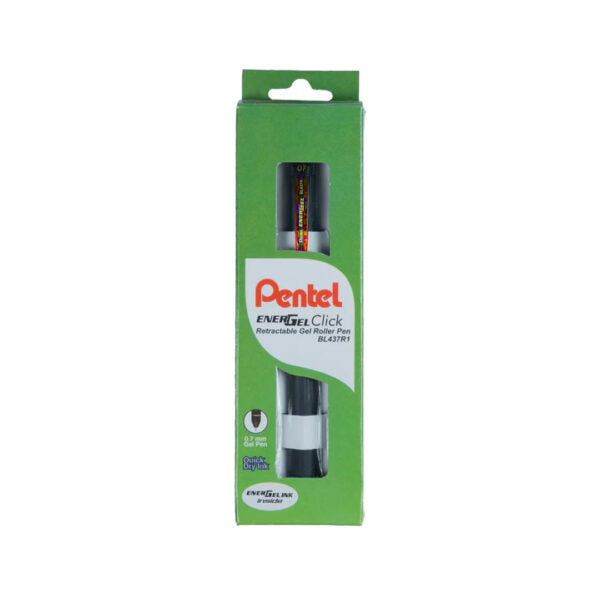 Pentel EnerGel Click Gel Pen 0.7mm Metal Tip Smooth Writing - Retail Maharaj