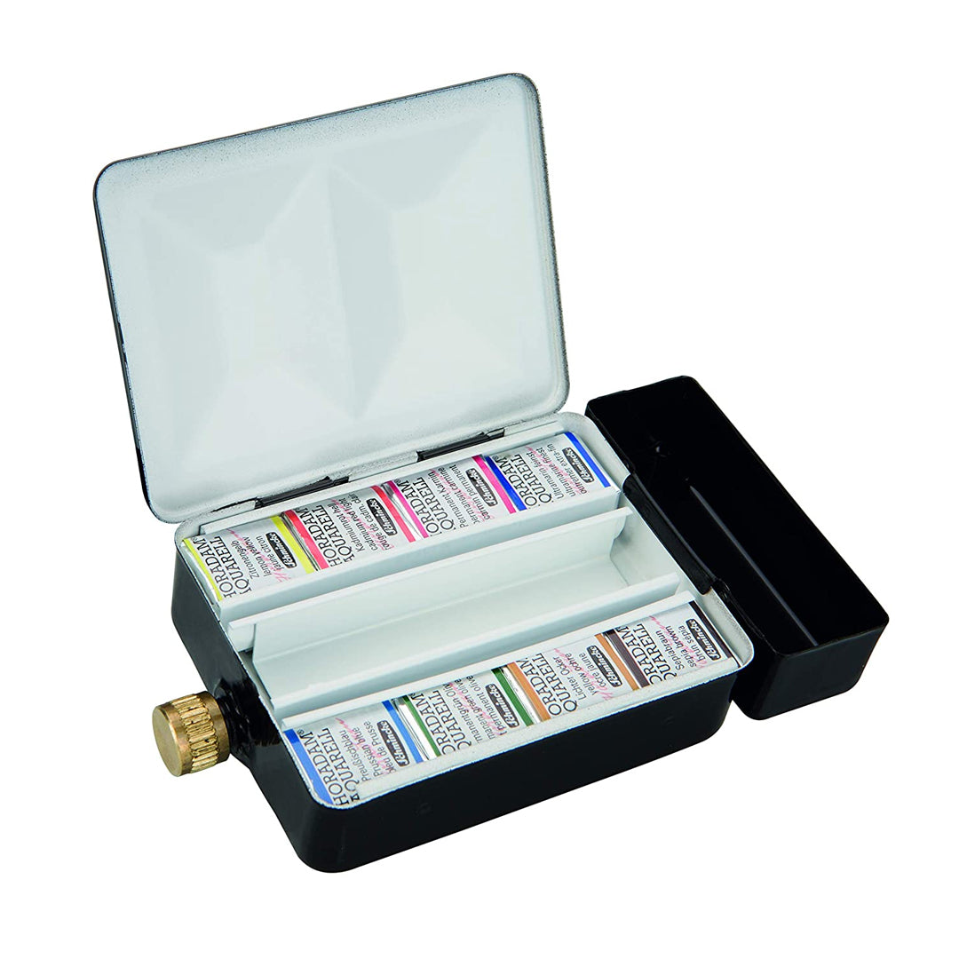 Schmincke Horadam Aquarell Professional Watercolour Pan Sets in Metal Case - Retail Maharaj