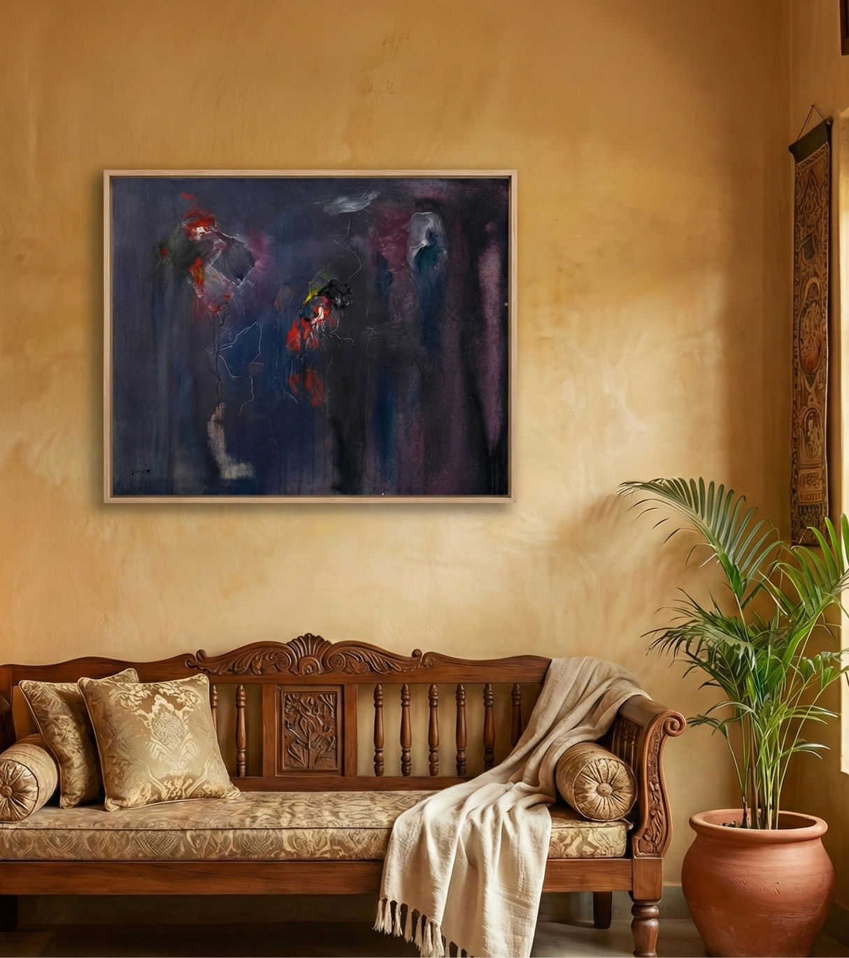 Premium Atmospheric Fine Art – "The Saint in Wilderness" (The Clone Within Series)