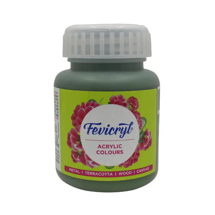Pidilite Fevicryl Acrylic Colour 100ml Black - Retail Maharaj