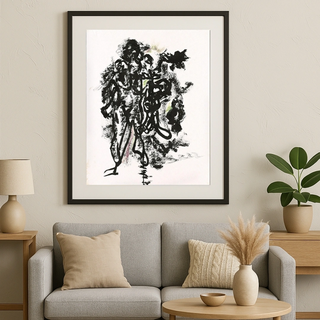 Premium Abstract Fine Art – "Saunter" (The Clone Within Series)