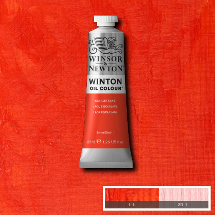 Winsor & Newton Winton Oil Colour Paint 37ml Lemon Yellow Hue - Retail Maharaj