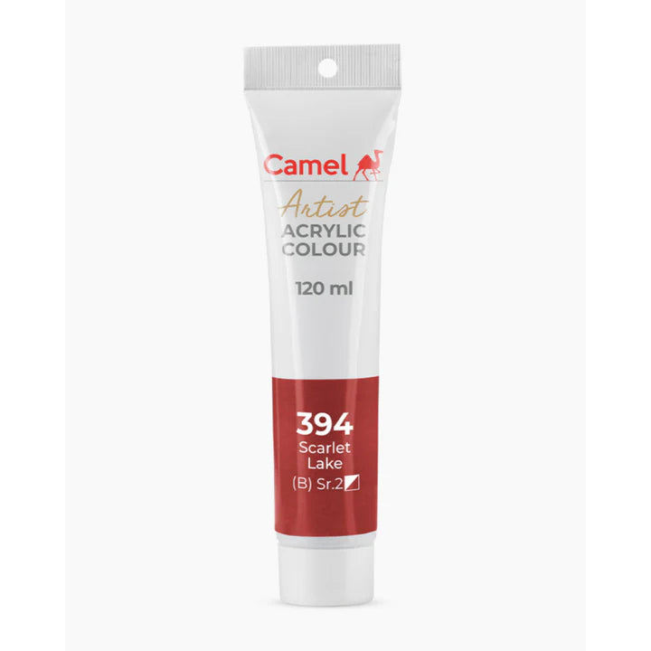 Camel Artist Acrylic Colours (Individual Tube of 120ml) - Retail Maharaj