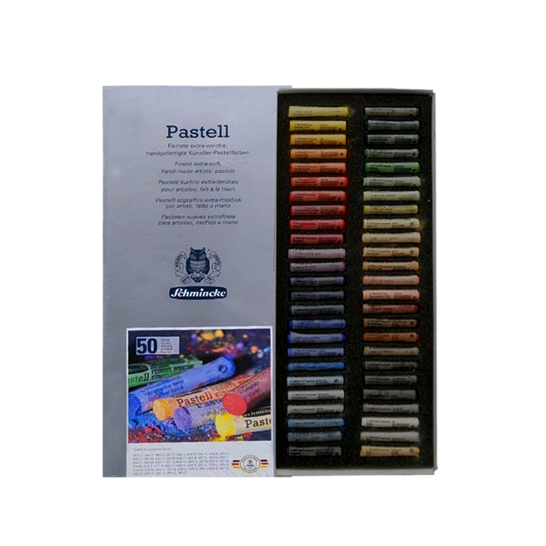 Schmincke Finest Extra Soft Pastels Professional Artists Set Fifty Shades - Retail Maharaj