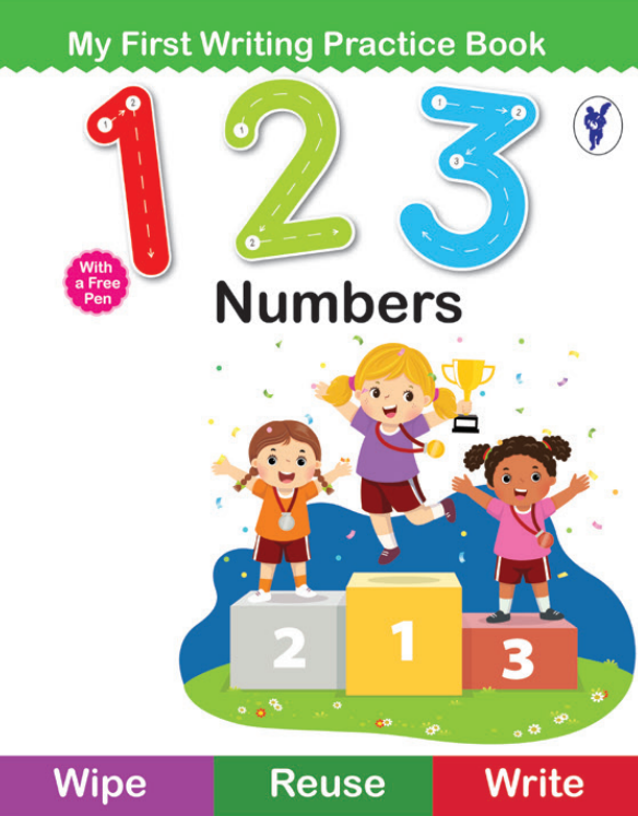 My First Writing Practice Book Numbers (English Version) - Retail Maharaj