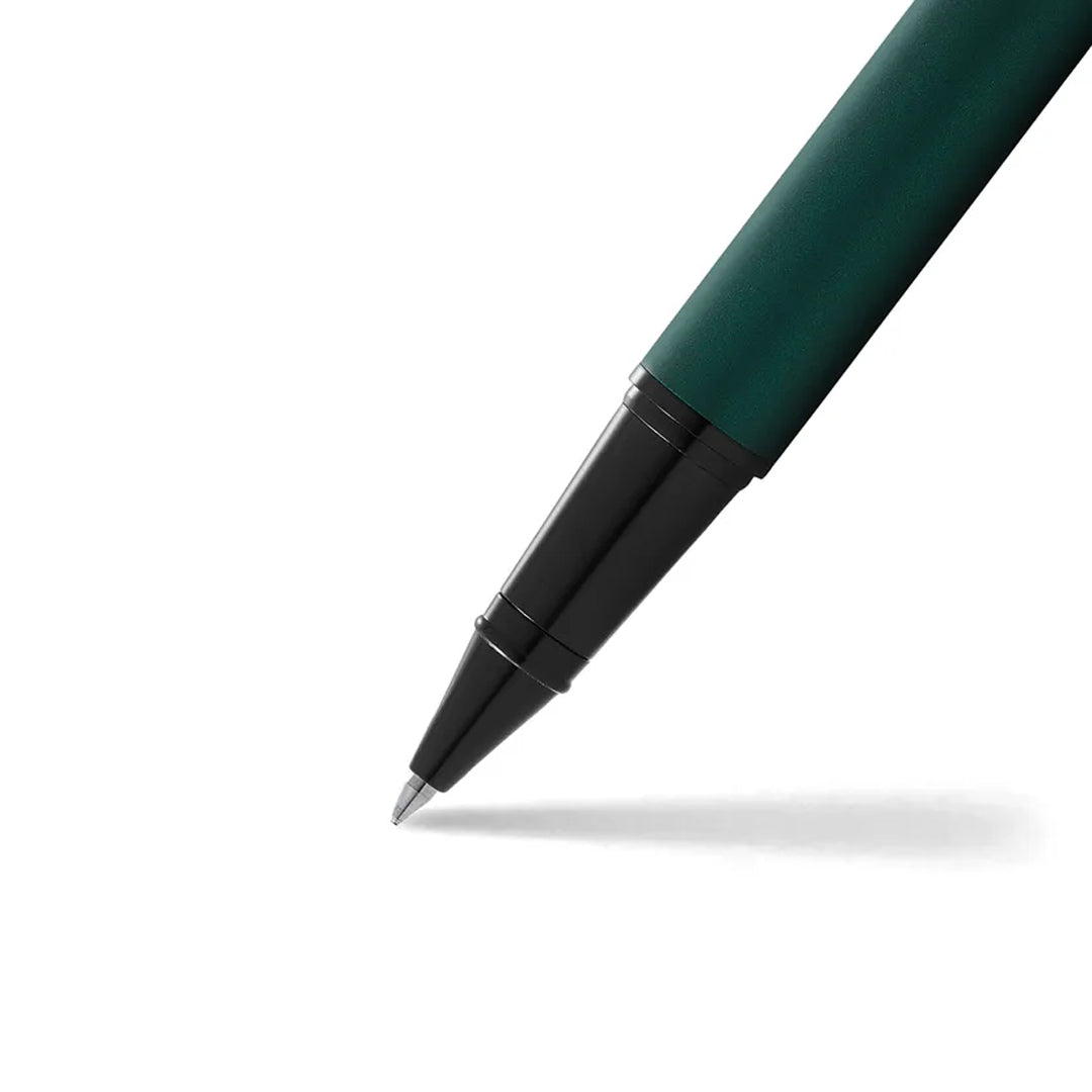 Sheaffer 300 Lacquer Rollerball Pen Matte Green with Black Trim - Retail Maharaj