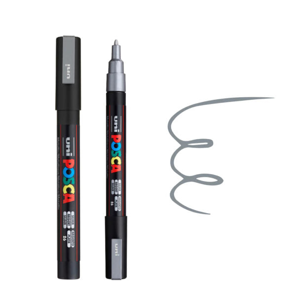 Uni Ball Posca PC-3M Fine Bullet Tip Water Based Paint Marker Pen - Retail Maharaj