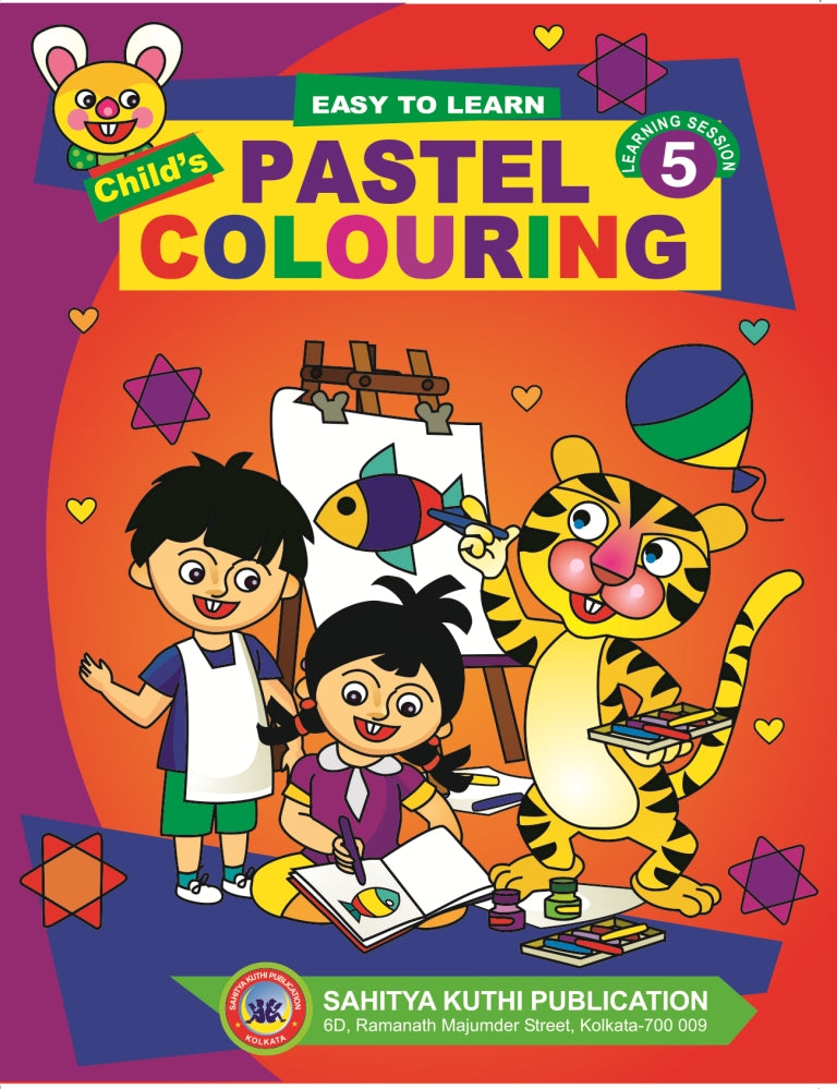 Childs Pastel Colouring - 5 - Retail Maharaj
