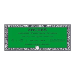 Arches Watercolour Cold Pressed 20 Sheets Blocks - Retail Maharaj