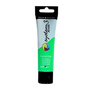 Daler Rowney System 3 Fluorescent Acrylic Colours Open Stock 59 ml - Retail Maharaj