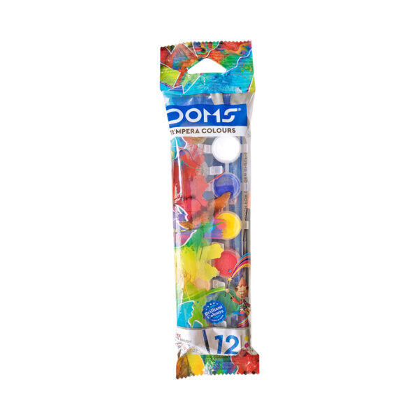DOMS Tempera Colour Set – 12 Shades - Retail Maharaj