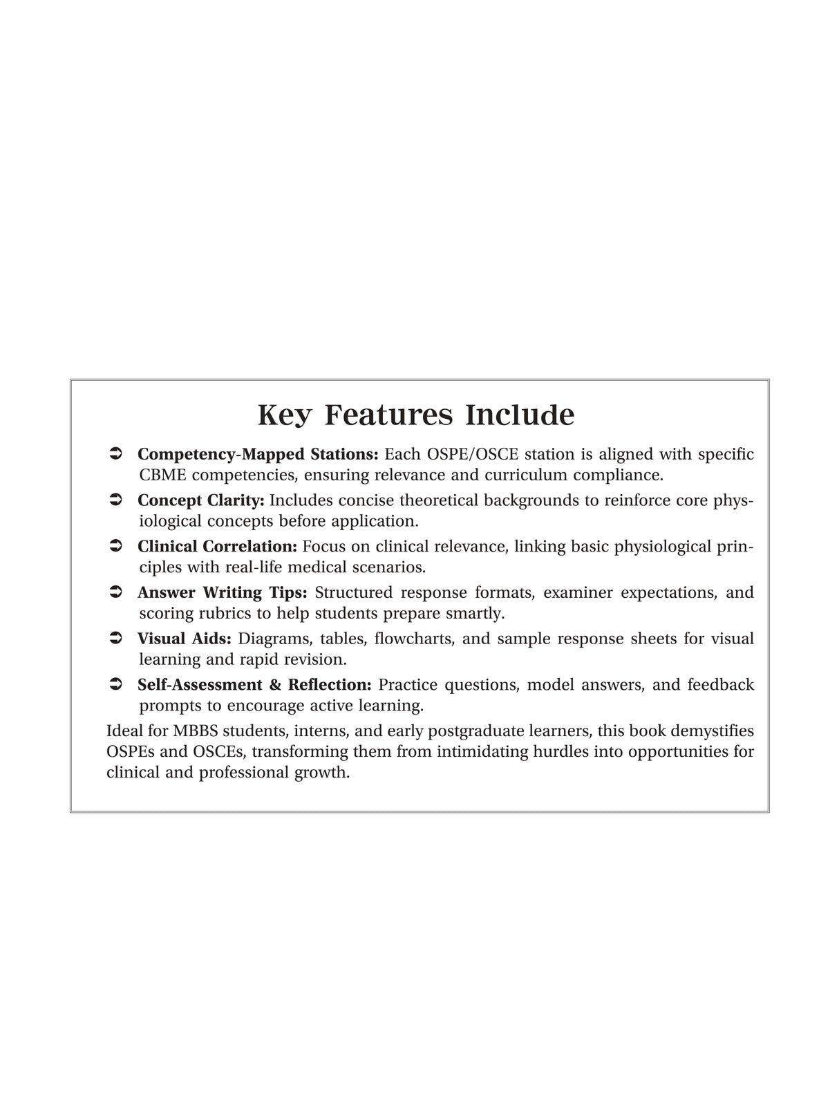 CBME ESSENTIALS OSPE & OSCE: A PRACTICAL GUIDE IN PHYSIOLOGY And MEDICINE (ENGLISH VERSION) - Retail Maharaj
