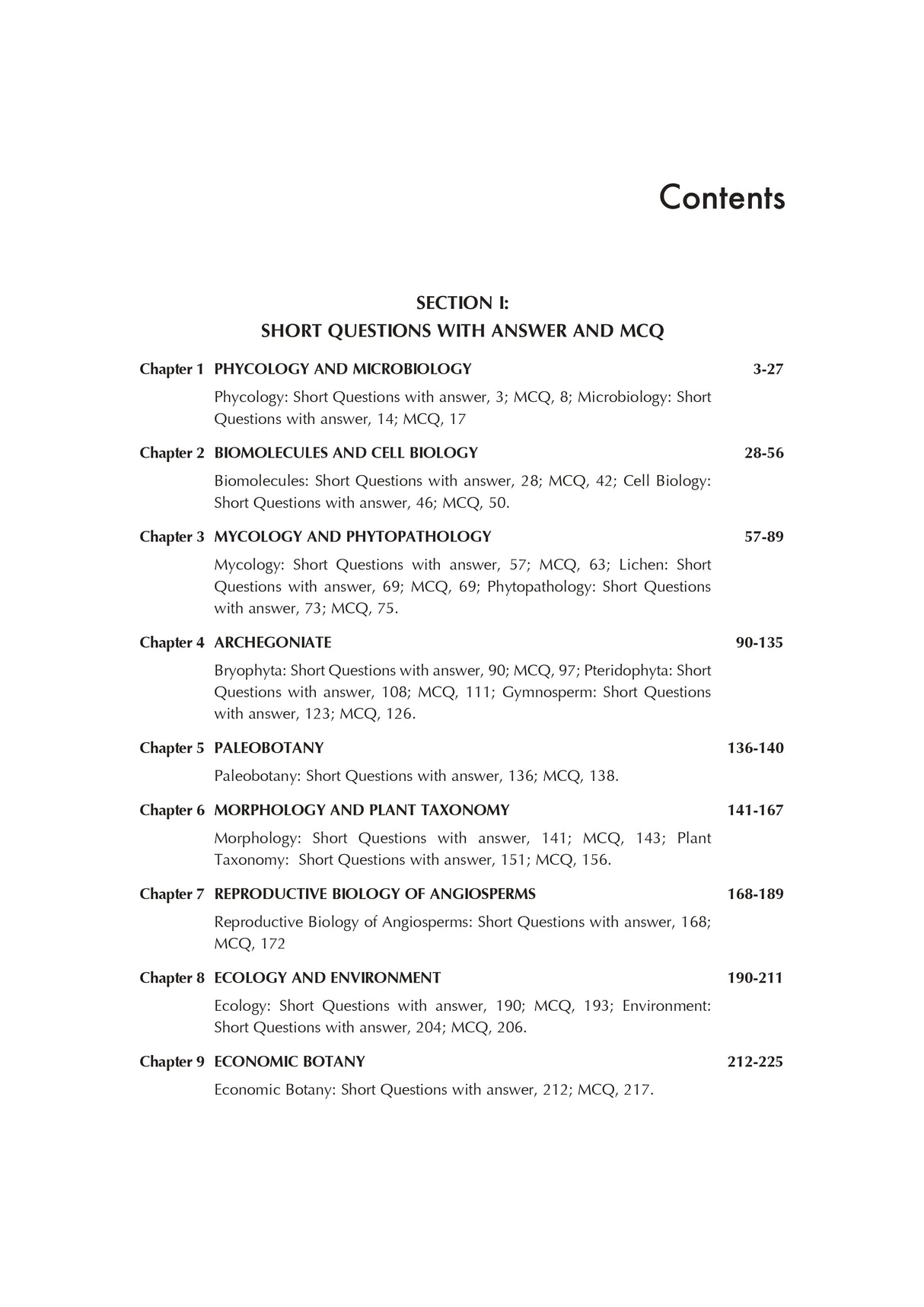 Brief Outlook On Botanical Studies (English Version) - Retail Maharaj
