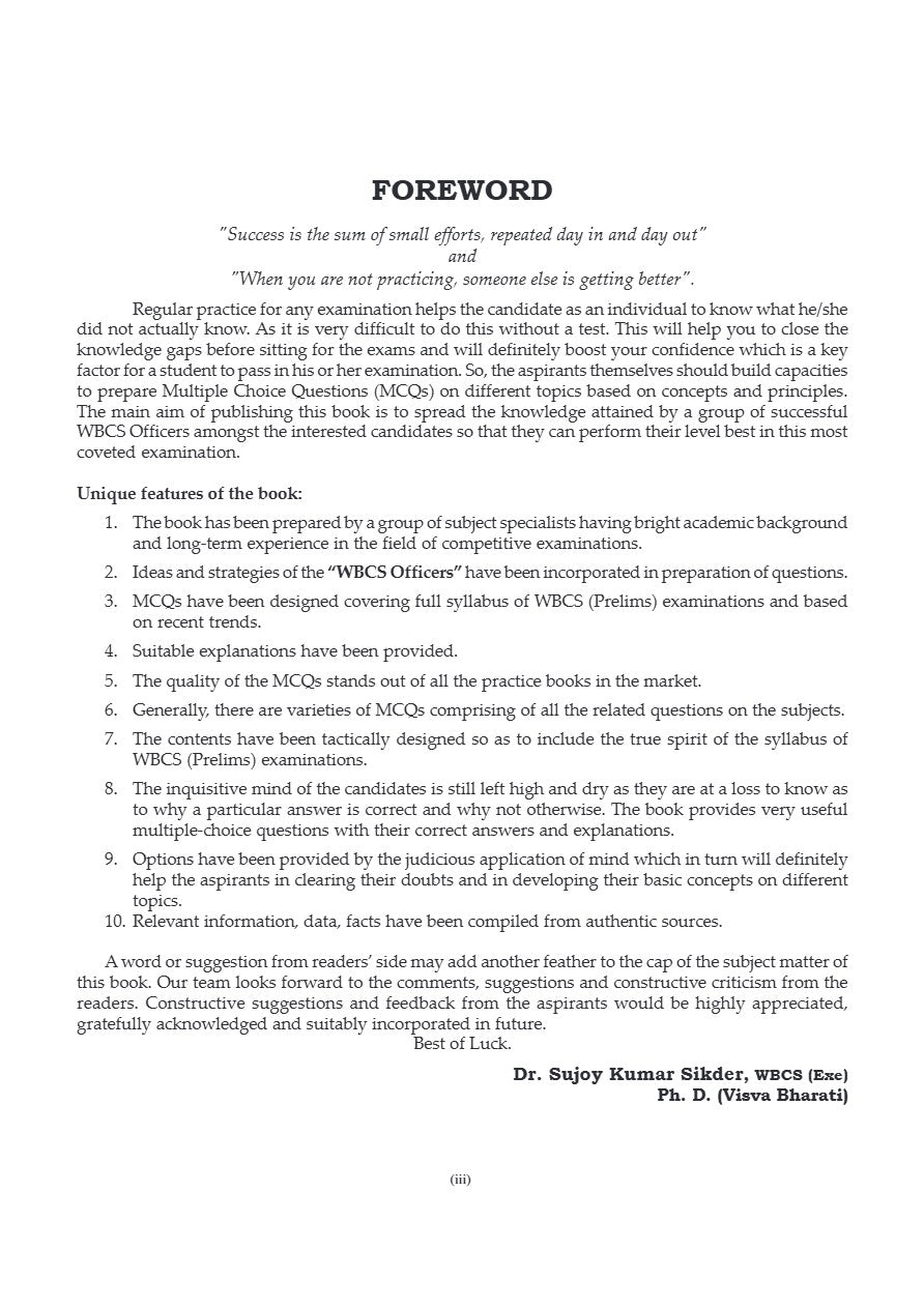 WBCS Prelims Practice Book 2025-26 (English Version) - Retail Maharaj