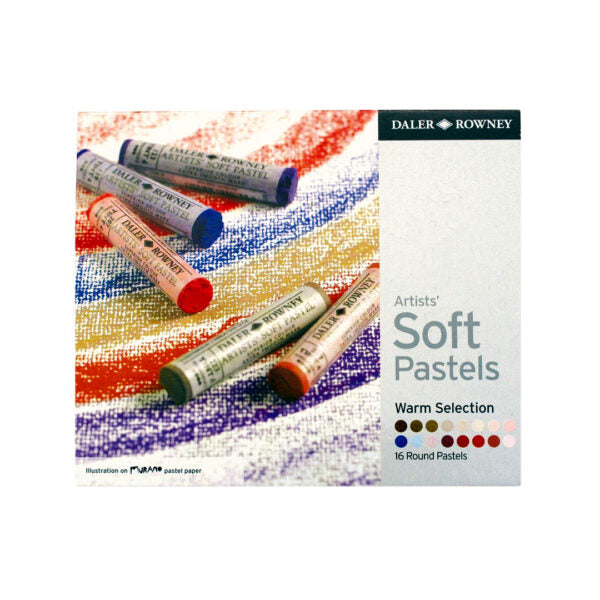 Daler-Rowney Artists’ Soft Pastels Set of 16 - Retail Maharaj