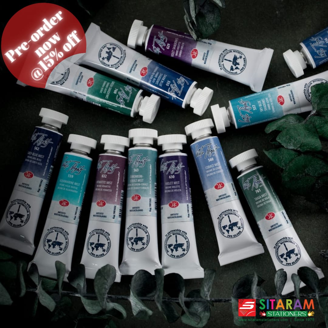 White Nights Granulating Watercolour Tubes 10ml – 33 Individual Shades - Retail Maharaj