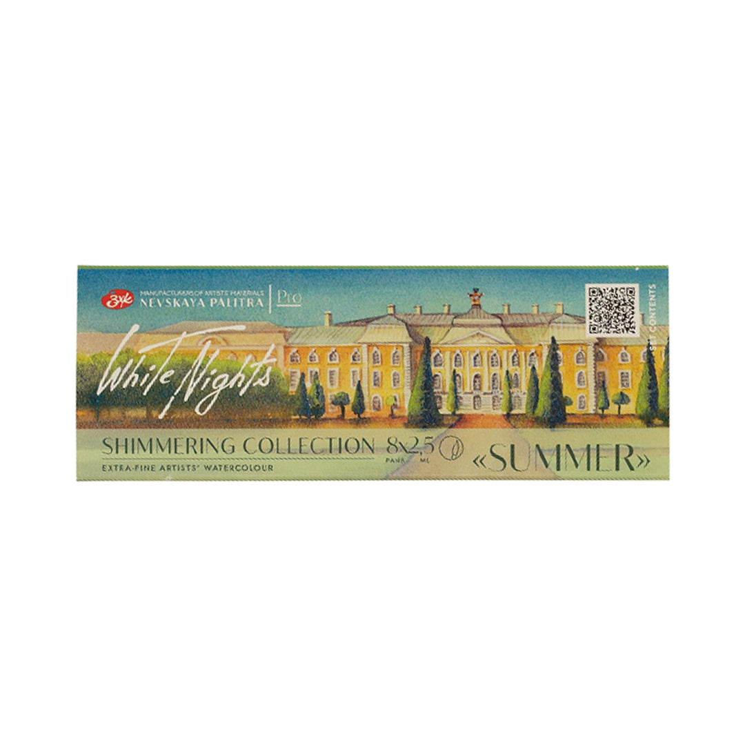 White Nights Limited Edition Shimmering Watercolour Sets - Retail Maharaj
