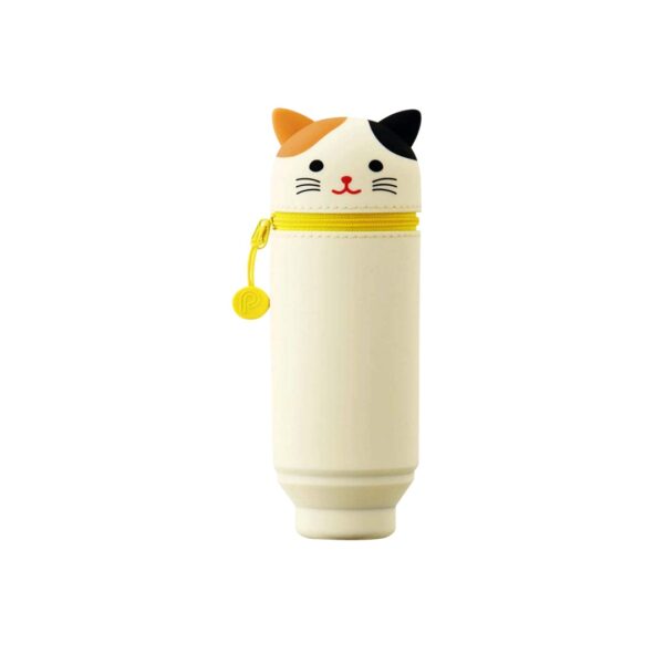 Lihit Lab Smart Fit PuniLabo Silicone Stand Up Pen Case Animal Design - Retail Maharaj