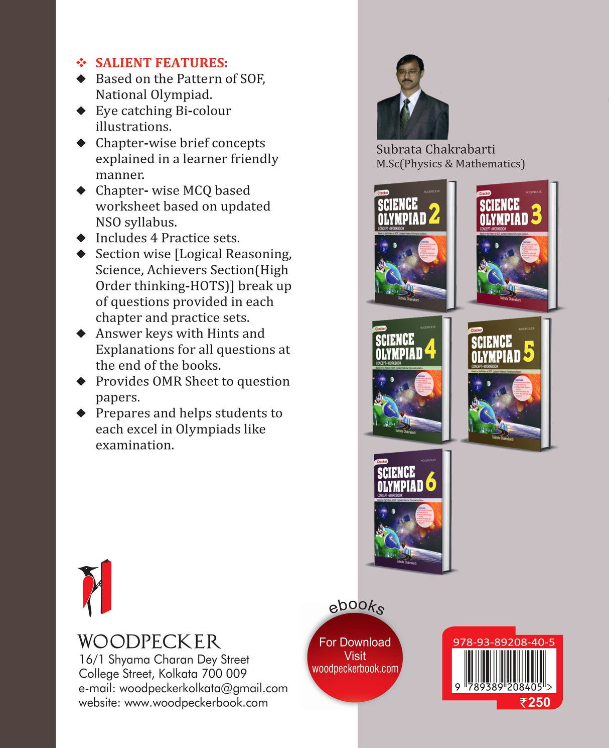 Science Olympiad Cracker 2: Concept + Workbook (English Version) - Retail Maharaj