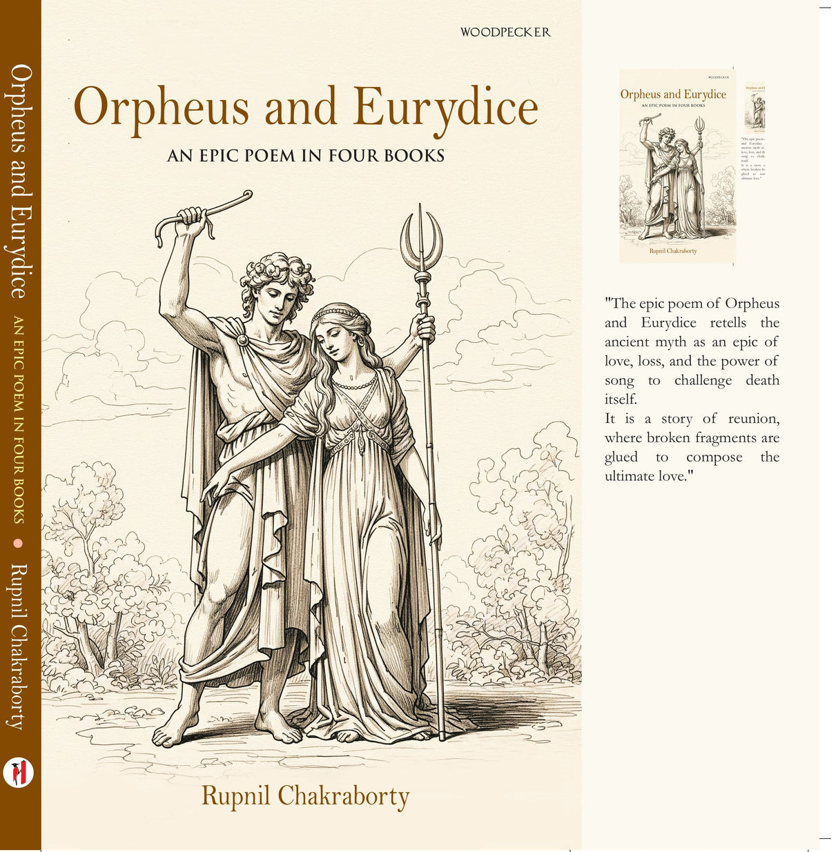 Orpheus and Eurydice: An Epic Poem in Four Books (English Version) - Retail Maharaj