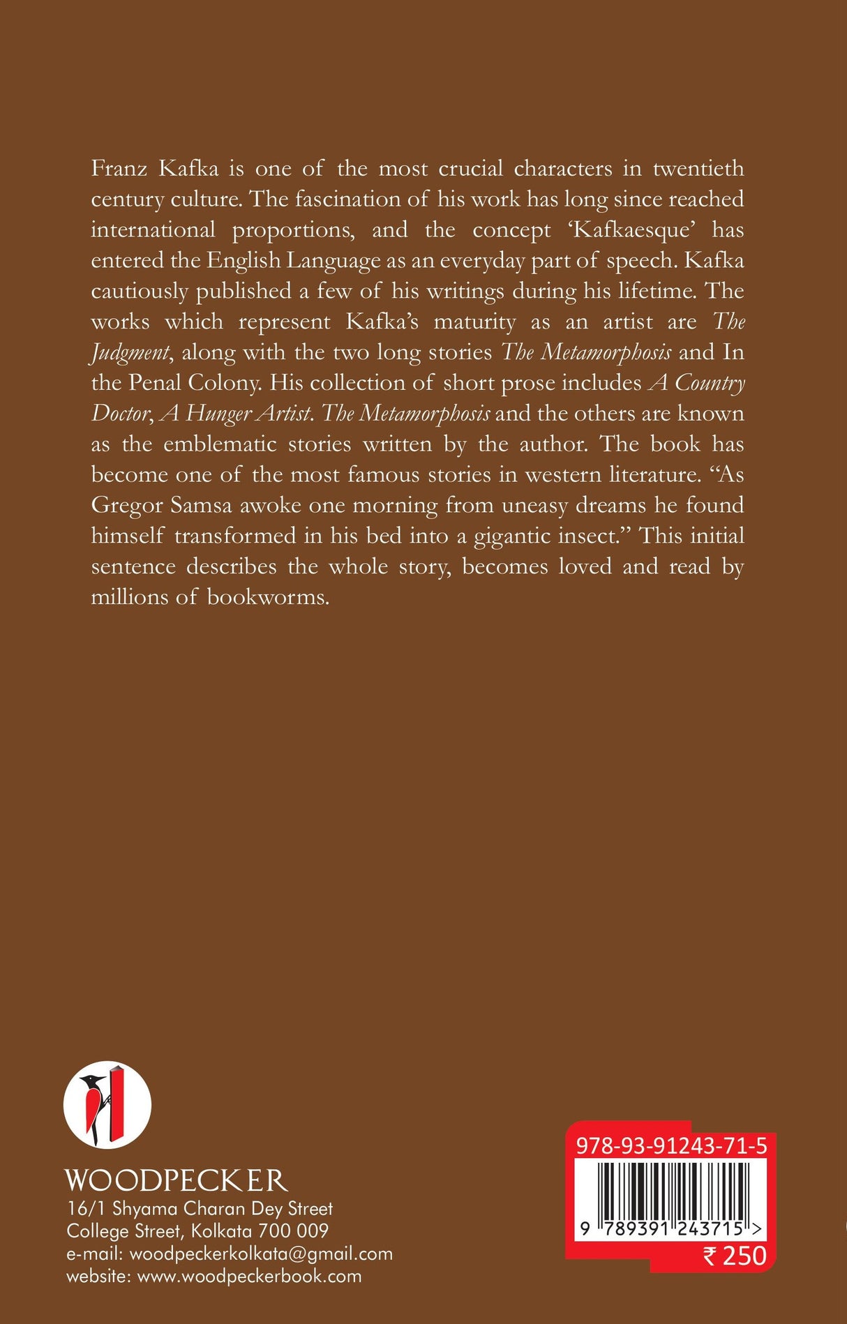 The Metamorphosis and Other Stories (English Version) - Retail Maharaj