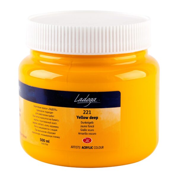 Ladoga Professional Acrylic Colours 500ml Open Stock Artist Paints - Retail Maharaj
