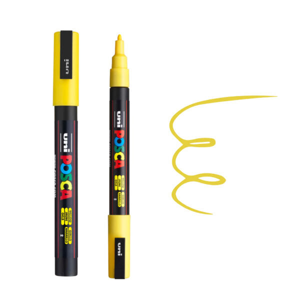 Uni Ball Posca PC-3M Fine Bullet Tip Water Based Paint Marker Pen - Retail Maharaj