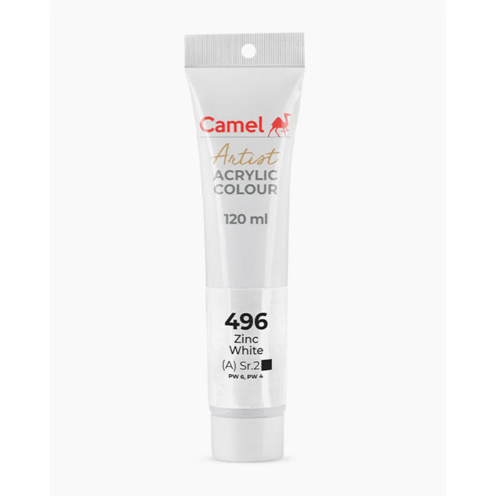 Camel Artist Acrylic Colours (Individual Tube of 120ml) - Retail Maharaj