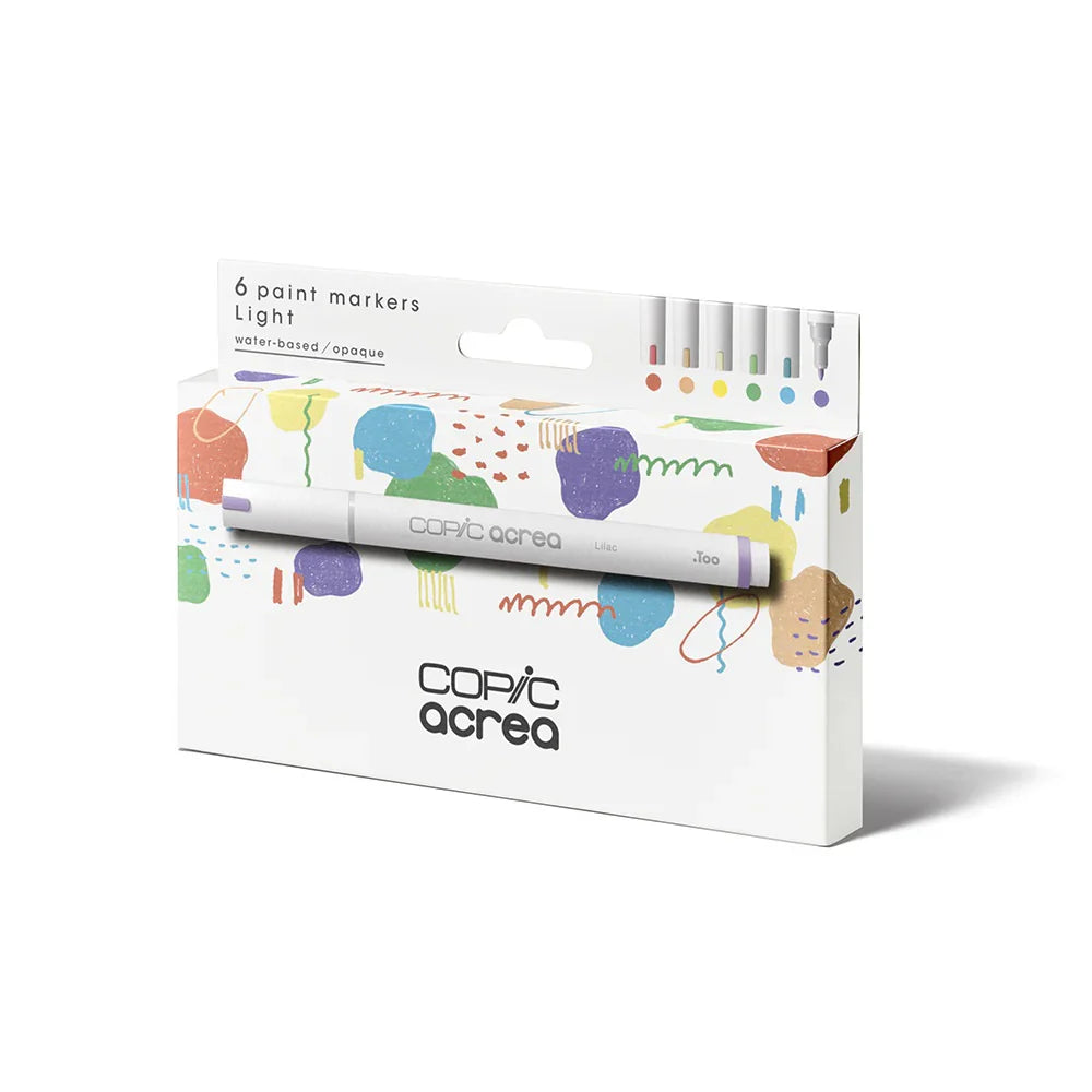 Copic Acrea Multisurface Paint Marker Sets for Vibrant and Detailed Artwork - Retail Maharaj